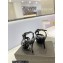 Saint Laurent Heel 10.3cm Platform 2.5cm Tribute Sandals in Patent Leather 315490 Black