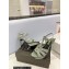 Saint Laurent Heel 10.3cm Platform 2.5cm Tribute Sandals in Patent Leather 315490 Gray