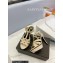 Saint Laurent Heel 10.3cm Platform 2.5cm Tribute Sandals in Patent Leather 315490 Beige