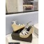 Saint Laurent Heel 12.5cm Platform 3.5cm Tribute Wedge Espadrilles in Smooth Leather 611924 Silver