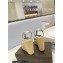 Saint Laurent Heel 12.5cm Platform 3.5cm Tribute Wedge Espadrilles in Smooth Leather 611924 Silver