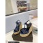 Saint Laurent Heel 12.5cm Platform 3.5cm Tribute Wedge Espadrilles in Patent Leather 611924 Blue