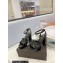 Saint Laurent Heel 10cm Platform 2cm Tribute Sandals in Smooth Leather Black
