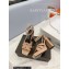 Saint Laurent Heel 10cm Platform 2cm Tribute Sandals in Patent Leather Nude