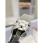 Saint Laurent Heel 6.5cm Tribute Sandals in Smooth Leather Silver