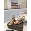 Saint Laurent Heel 6.5cm Tribute Sandals in Patent Leather Nude