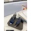 Saint Laurent Heel 6.5cm Tribute Sandals in Crystal Blue