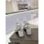 Saint Laurent Heel 6.5cm Tribute Sandals in Crystal Gray
