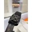 Saint Laurent Heel 6.5cm Tribute Mules Slide Sandals in Smooth Leather Black