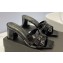 Saint Laurent Heel 6.5cm Tribute Mules Slide Sandals in Patent Leather Black