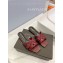 Saint Laurent Tribute Flat Mules Slide Sandals in Smooth Leather 571952 Burgundy