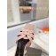 Saint Laurent Tribute Flat Mules Slide Sandals in Smooth Leather 571952 Pink