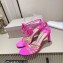 Jimmy Choo Heel 8cm Antia Sandals Fuchsia 2023