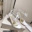 Jimmy Choo Heel 8cm Antia Sandals White 2023