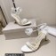 Jimmy Choo Heel 8cm Antia Sandals White 2023