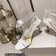 Jimmy Choo Heel 8cm Antia Sandals White 2023