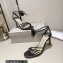 Jimmy Choo Heel 8cm Antia Sandals Black 2023