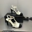 Chanel Heel CC Logo Lambskin and Grosgrain Open Shoes G39016 White 2023