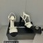 Chanel Heel CC Logo Lambskin and Grosgrain Open Shoes G39016 White 2023