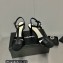 Chanel Heel CC Logo Lambskin and Grosgrain Open Shoes G39016 Black 2023