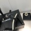 Chanel Heel CC Logo Lambskin and Grosgrain Open Shoes G39016 Black 2023