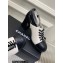 Chanel Heel Leather Lace-up Pumps White with Ankle Strap 2023