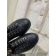 Chanel Heel Leather Lace-up Pumps Black with Ankle Strap 2023
