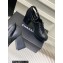 Chanel Heel Leather Lace-up Pumps Black with Ankle Strap 2023