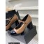 Chanel Heel Patent Leather Pumps Apricot 2023