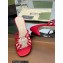 Gucci Heel 4.5cm Slide Sandals Red with crystals Interlocking G 2023