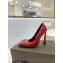 Saint Laurent Heel 10.5cm Severine Pumps Patent Red