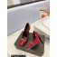 Saint Laurent Heel 10.5cm Severine Pumps Patent Red