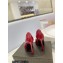Saint Laurent Heel 10.5cm Severine Pumps Patent Red