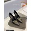 Saint Laurent Heel 10.5cm Severine Pumps Crocodile-embossed Black