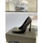 Saint Laurent Heel 10.5cm Severine Pumps Crocodile-embossed Black