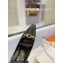 Saint Laurent Heel 10.5cm Severine Pumps Crocodile-embossed Black