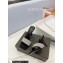 Saint Laurent Heel 10cm Crystal Mules Silver