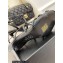 Chanel Heel 7cm CC Logo and Camellia Sandals Black 2023