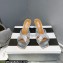 Aquazzura Heel 8.5cm Plexi Yes Darling Crystal Mules Silver 2023