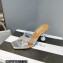 Aquazzura Heel 8.5cm Plexi Yes Darling Crystal Mules Silver 2023