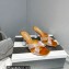 Aquazzura Heel 8.5cm Plexi Yes Darling Crystal Mules Yellow 2023