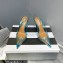 Aquazzura Heel 10.5cm PVC Starburst Crystal Slingback Pumps Blue 2023