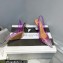 Aquazzura Heel 8.5cm PVC Yes Darling Crystal Slingback Pumps Purple 2023