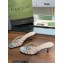 Gucci Heel 4.5cm Slide Sandals Silver with crystals Interlocking G 2023