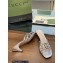 Gucci Heel 4.5cm Slide Sandals Silver with crystals Interlocking G 2023