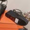 Hermes Heel 8.5cm Platform 5cm Catalya Wedge Espadrilles All Black 2023