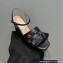 Gucci Heel 8.5cm Platform 2.5cm Interlocking G studs Sandals 719844 Black 2023