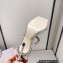 Jimmy Choo Heel 10cm Bing Sandals Silver with Crystal Straps 2023