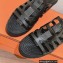 Hermes Heel 8.5cm Platform 5cm Catalya Wedge Espadrilles All Black 2023