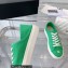 Chanel Front CC Logo Canvas Sneakers Green 2023